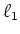 $\ell_1$