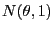 $N(\theta,1)$