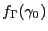 $f_\Gamma(\gamma_0)$