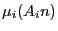 $\mu_i(A_in)$